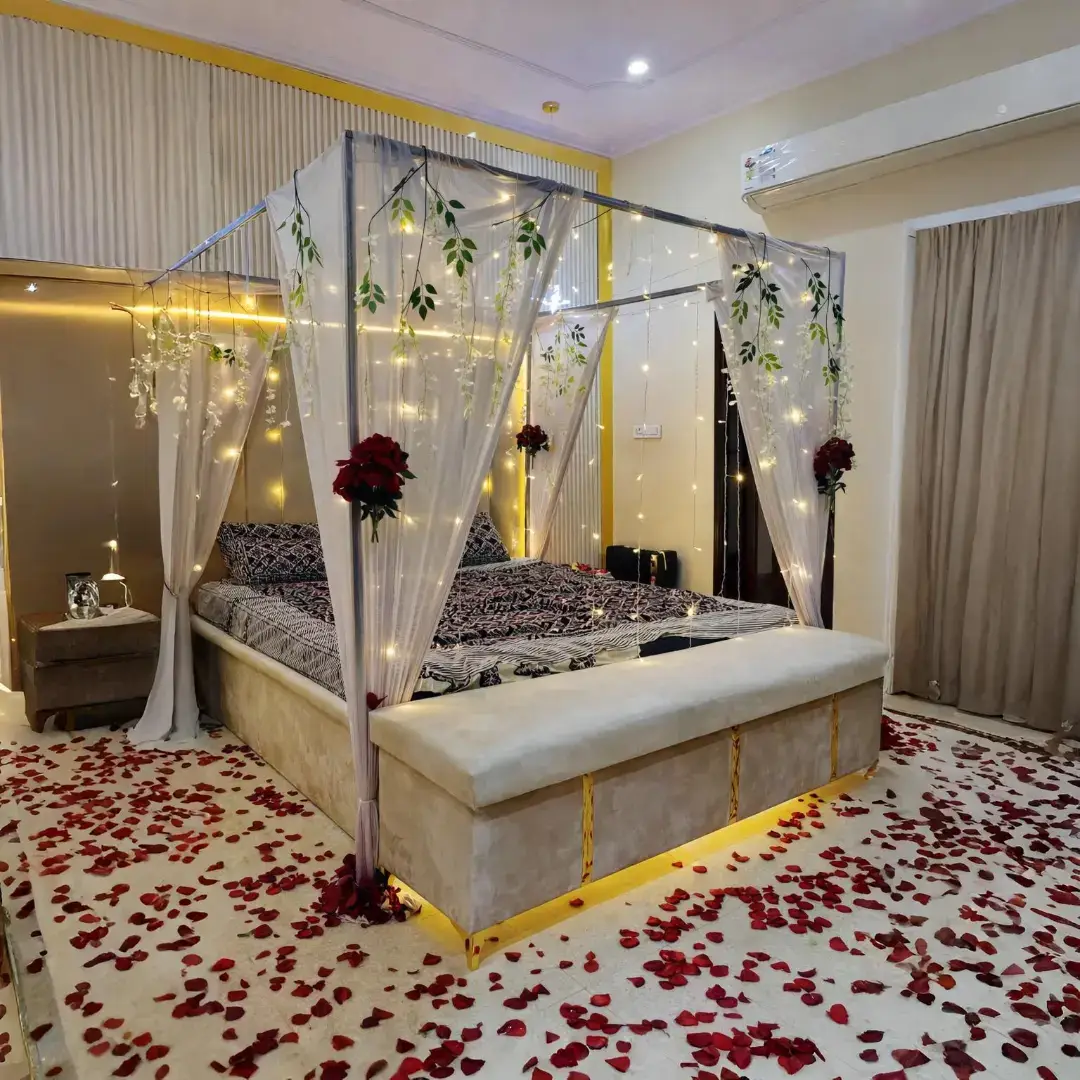 Dreamy Birthday Bed Decoration