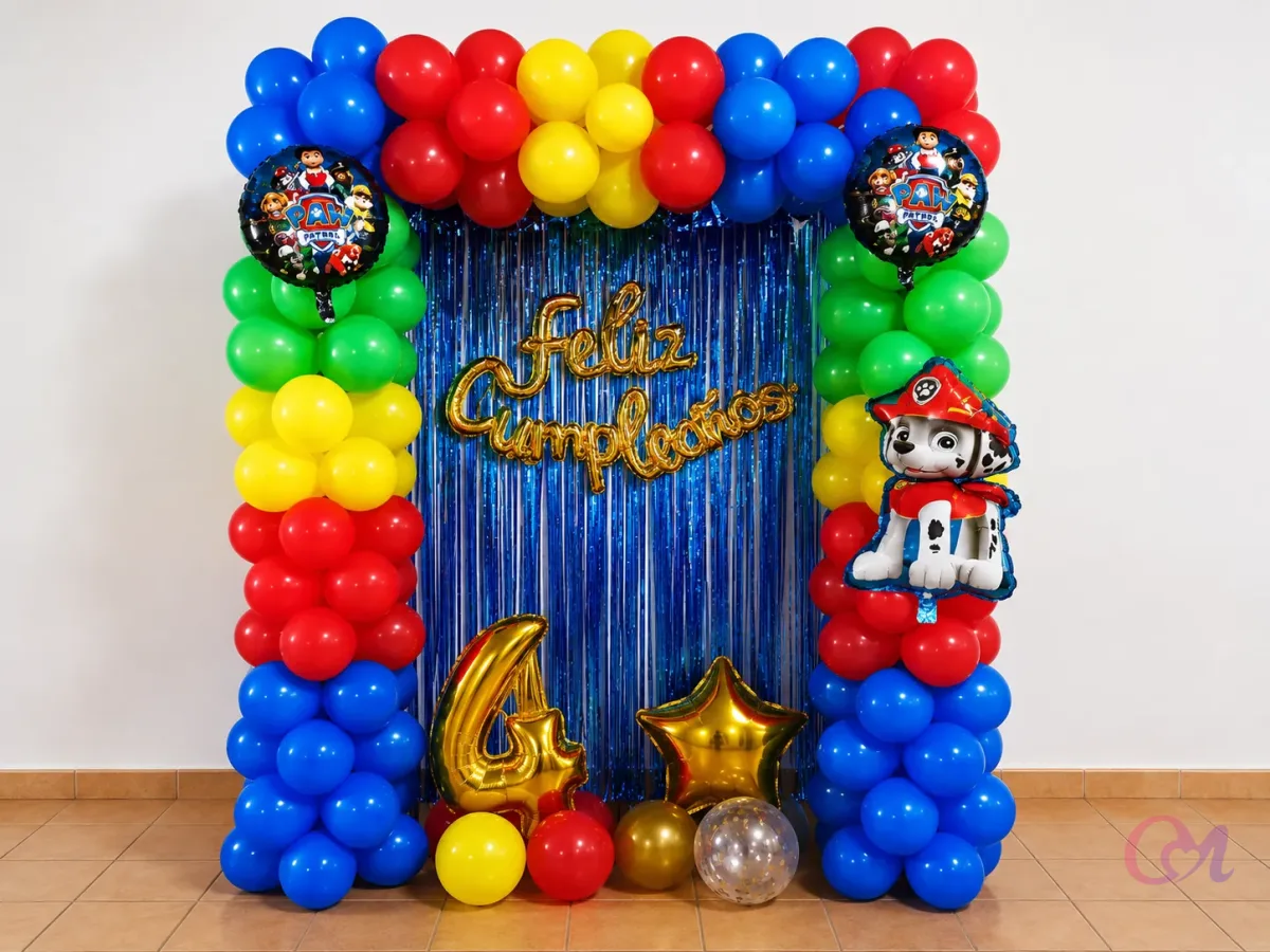 PAW Patrol Birthday Decoration Setup