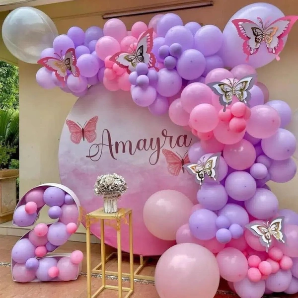 Luxury Baby Girl Welcome Decor