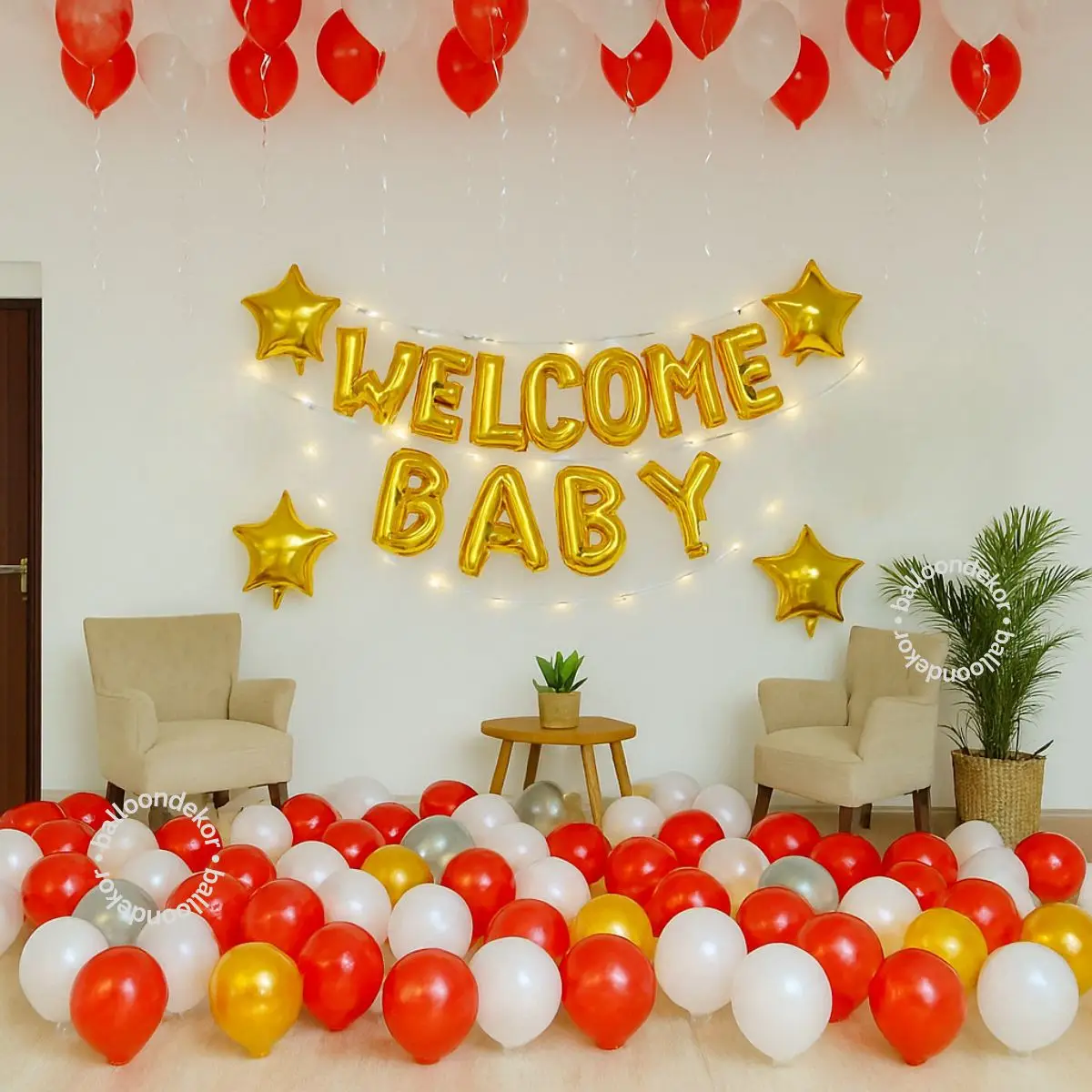 Newborn Baby Surprise Room Setup