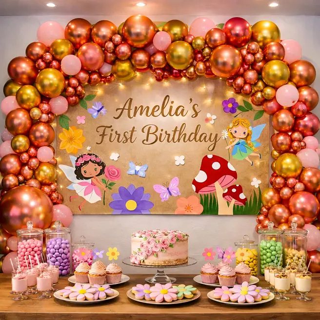 Customised First Birthday Decor image 2