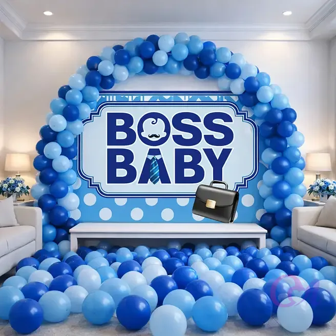 Boss Baby Balloon Arch Decor image 3