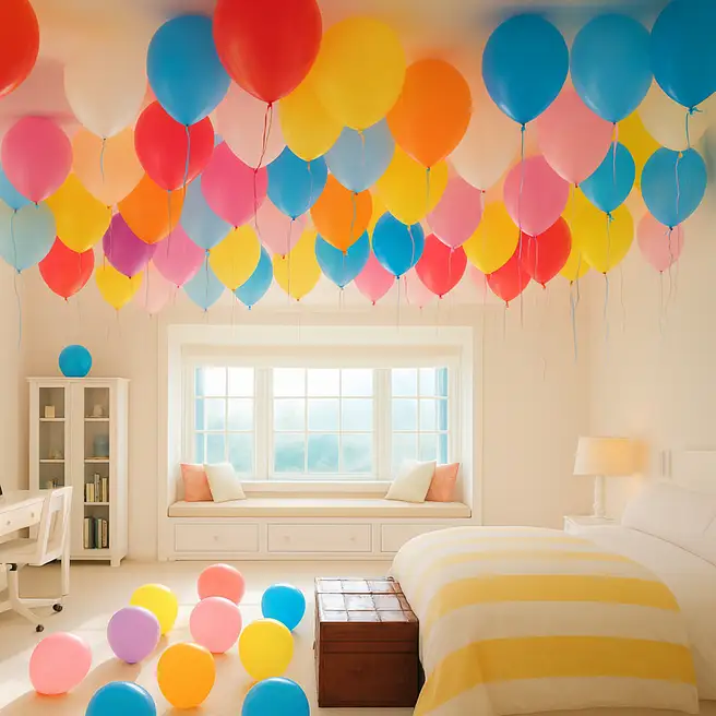 Colourful Balloon Decor image 2