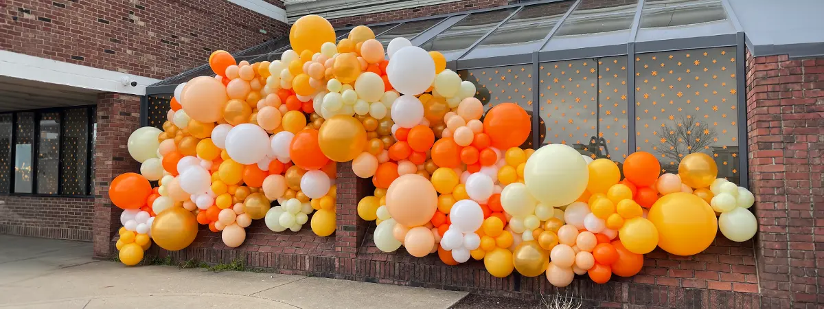 Organic Balloon Garland image 2